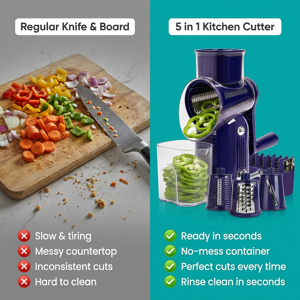 5 in 1 Kitchen Cutter