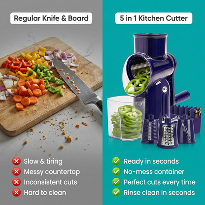5 in 1 Kitchen Cutter